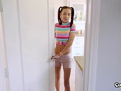 18 jaar, Grote lul, Pijpbeurt, Eerste keer, Hd, Roodharige vrouw, Schreeuwen, Tiener
