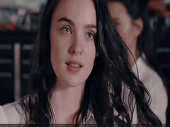 Braunhaarige, Prominente, Nippel, Im freien, Rock, Uniform