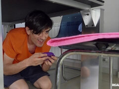 Cul, En levrette, Branlette thaïlandaise, Léchez, Chatte, Maigrichonne, Adolescente, Vibromasseur