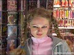 Tussi, Blondine, Blasen, Hardcore, Russisch