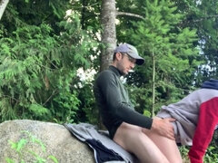 Amateur, Pareja, Desnudo, Al aire libre, Público, Voyeur