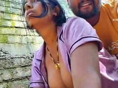 Frère, Ferme, Indienne, Maman, De plein air, Public, Chatte, Suçant