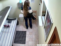 Tschechisch, Selbstgemacht, Muschi, Realität, Rasiert, Solarium, Solo, Jungendliche (18+)