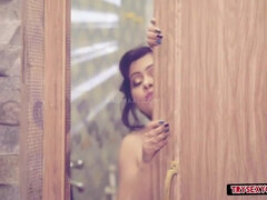 Salle de bains, Sucer une bite, Éjaculation interne, Tir de sperme, Branlette thaïlandaise, Hard, Hôtel, Indienne