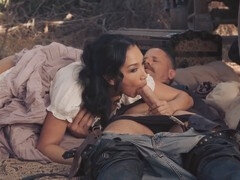 Hinter den kulissen, Lesbisch, Rotschopf