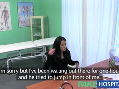 Faux polyclinic therapists cock turns patients frown upside down