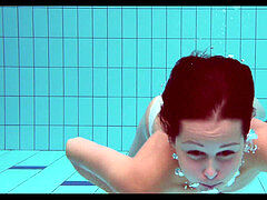 Bad, Strand, Bikini, Ungarisch, Pool, Rotschopf, Jungendliche (18+), Unter wasser