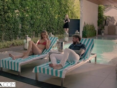 VIXEN Kenna James Gets Dominated by Natalia Starr and her Boyfriend