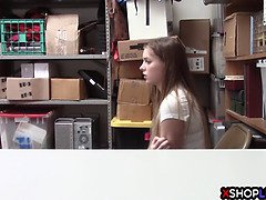 Achterkamer, Pijpbeurt, Gevangen, Hardcore, Politie, Realiteit, Tiener, Uniformpje