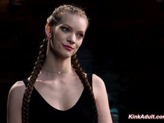 Bondage discipline sadomasochisme, Blond, Extreem, Vingeren, Vuisten, Handschoenen, Hd, Ruw