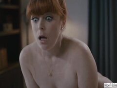 Big-Boobed educator Penny Pax eats the cunt of towheaded coed Helena Locke