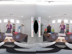Work Appraisal - POV VR hardcore with monster tits blonde mom