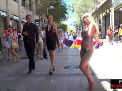 Nana, Gros seins, Garce, Fétiche, Talons, Pisser, Public, Sperme