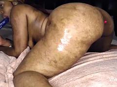 Noire, Gode, Noir ébène, Chevaucher, Solo, Jouets