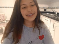 Enthousiasteling, Kont, Schattig, Kut duiken, Softcore pornografie, Tiener, Tieten likken, Webcamera