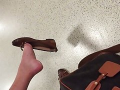 Dangling at airport