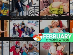 Grosser arsch, Grosser schwanz, Grosse titten, Blasen, Verein, Hundestellung, Frau frau mann, Milf