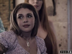 Babysitter Gabbie Carter Agrees To Threesome With Kinky Couple