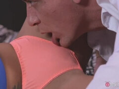 Curvy MILF gets a rough fuck