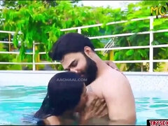 Indian Couple In Swimming Pool Love Making