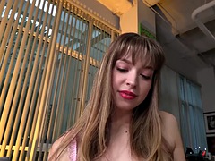 Chica, Verga grande, Tetona, Sucio, Pajear, Lencería, Masturbación, Pov