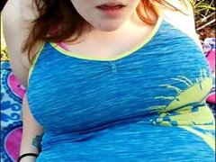 My Girl Outside - Chubby Babe Hot Video