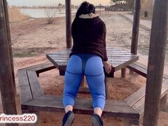 Pedorrearse, Pies, Público, Spandex, Mojado