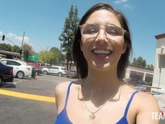 Big-assed brunette Abella Danger getting drilled savagely