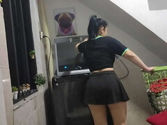 Beauté, Cousine, En levrette, Fait maison, Nue à poil, Adolescente