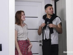 Минет, В клубе, Европейки, Секс без цензуры, Рыжие, Бритые, Молоденькие, Сиськи