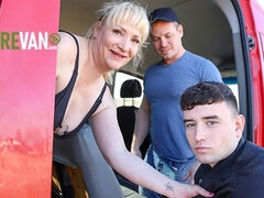 デカチン, デカパイ, 車, エロ熟女, お婆さん, Hd, オナニー, フェラする