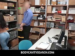 Aryana Amatista gets caught stealing & fucked by mall cop instead of going to jail