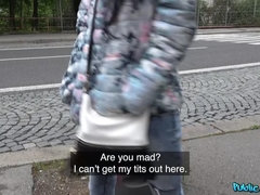 Leie, Schwarz, Braunhaarige, Europäisch, Im freien, Pov, Öffentlich, Titten