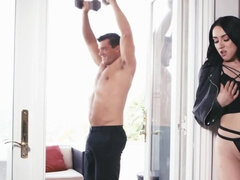 Sucer une bite, Faciale, Masturbation, De plein air, Fessée, Adolescente, Voyeur