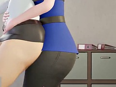 3d, Анальный секс, Большая жопа, Большой член, Большие дырки, Секс без цензуры, Огромный член, Наездница