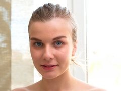 Cul, Blonde, Sucer une bite, Doigter, Embrassement, Chatte, Adolescente, Nénés