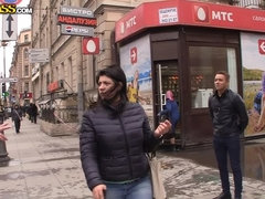 Анальный секс, Блондинки, Сперма на лице, Деньги, Глотающие, Втроем