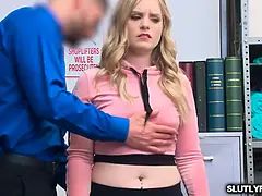 Leie, Blondine, Hundestellung, Hd, Zwergin, Büro, Muschi, Jungendliche (18+)