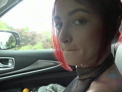 Papa, Exhib, Petite amie, De plein air, Pov, Public, Fumer, Mouillée