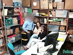 茶髪の, 娘, 彼女, 母, 天然, ポリス, ティーン, 三人