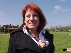 Enthousiasteling, Anaal, Frans, Ondergoed, Moeder die ik wil neuken, Roodharige vrouw, Speelgoed