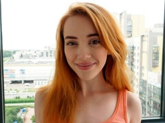 Cul, Doigter, Béant, Branlette thaïlandaise, Masturbation, Rousse roux, Maigrichonne, Solo