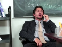 Pijpbeurt, Universiteit, Sperma in gezicht, Hardcore, Student, Lerarin