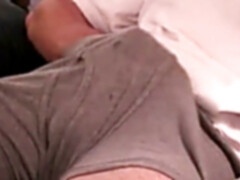 amateur Bill milking Off