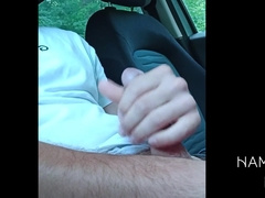 Jacking & Jizzing Nutting In Camper - Nearly Caught Draining In The Truck