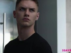 Strung Up folks Cade Maddox and Mateo Fernandez mighty assfuck romp