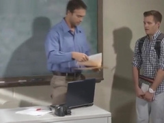Teacher confronts student with gay photos and gives the student a lesson