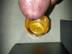 Close UP NUT SACK Draining BIG BLACK COCK (4k)