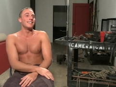 Jacob Durham gets oiled down, and fucked like an animal