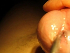 Urethral sounding and stretching with cumshot 2
